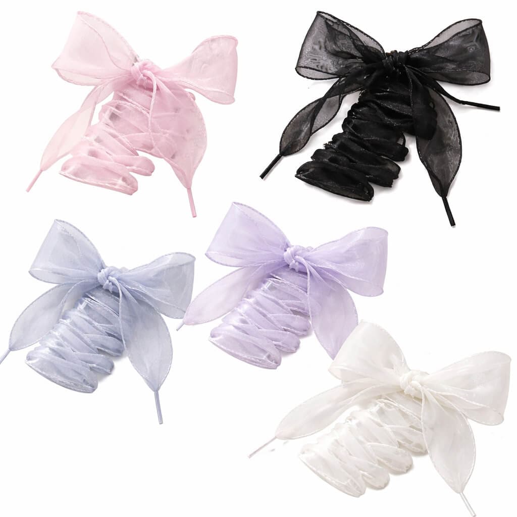 Przeglad sznurowadel organza