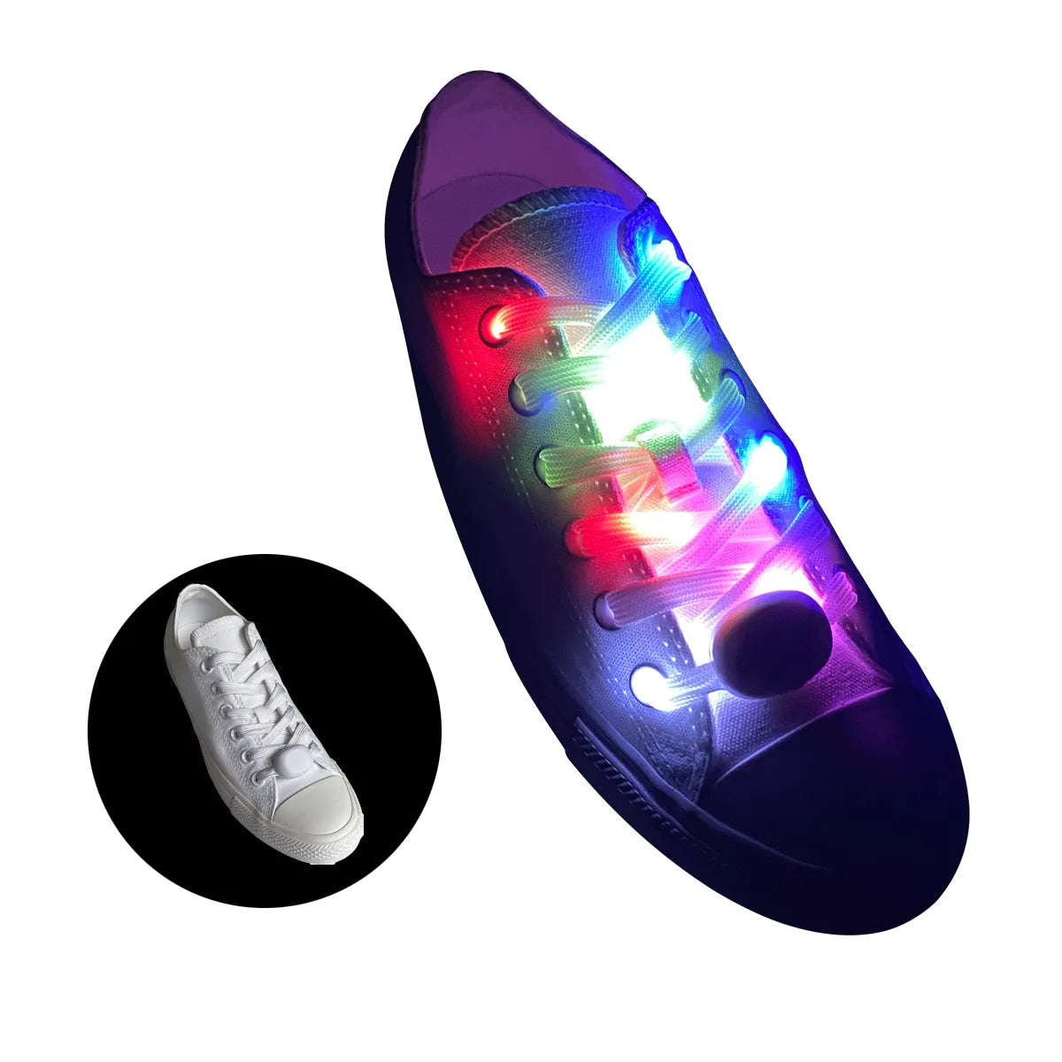 sznurowadla led kolorowe 100cm