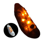 sznurowadla led pomaranczowe