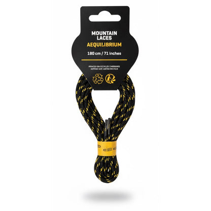 czarne zolte 180 la sportiva mountain laces aequilibrium sznurowadla