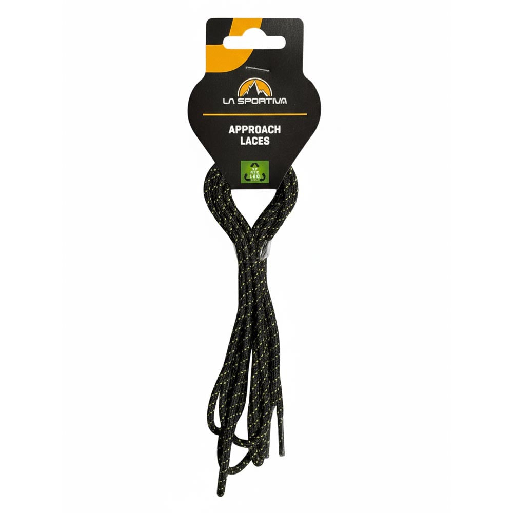 czarne zolte la sportiva approach laces sznurowadla