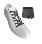sznurowadla sneakersy szare ciemne