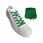 sznurowadla sneakersy zielone ciemne