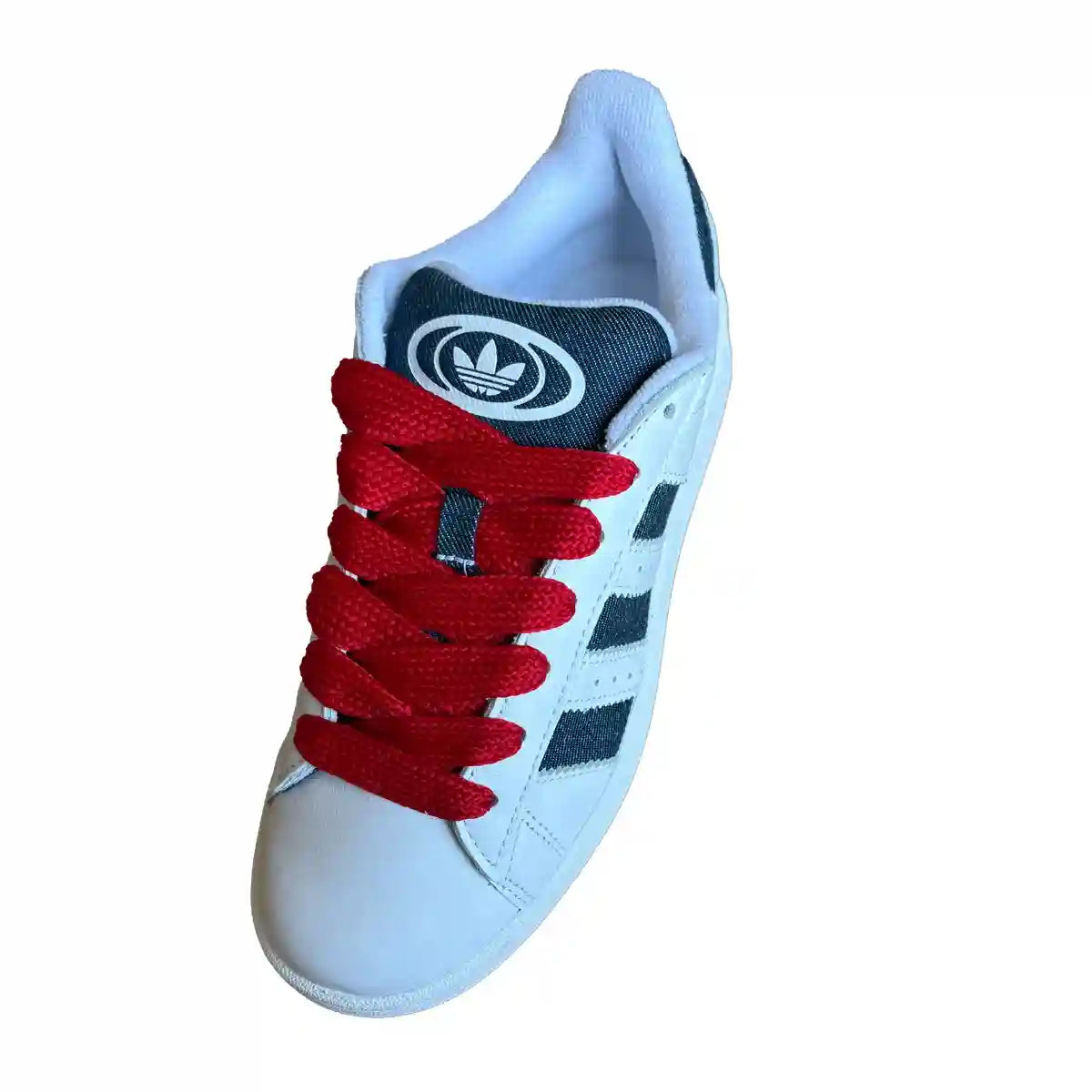 sznurowadla adidas campus plaskie szerokie 2cm czerwone