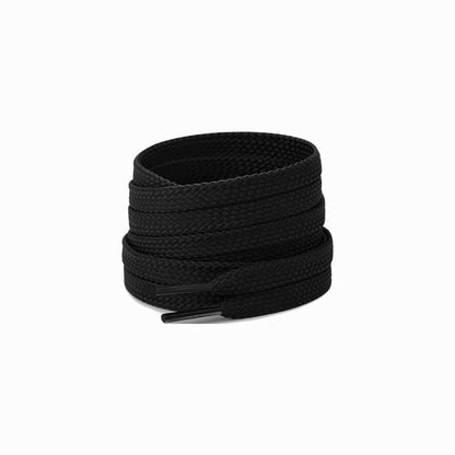 sznurowadla plaskie szerokie 1cm czarne