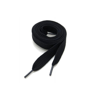 sznurowadla plaskie szerokie 2cm czarne