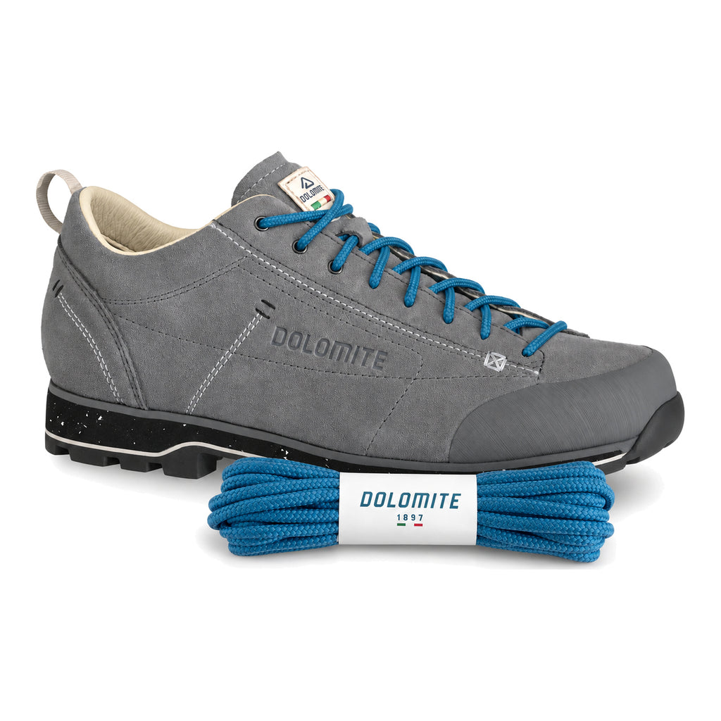 Niebieski – dolomite sznurowadla niebieski 04 but szary