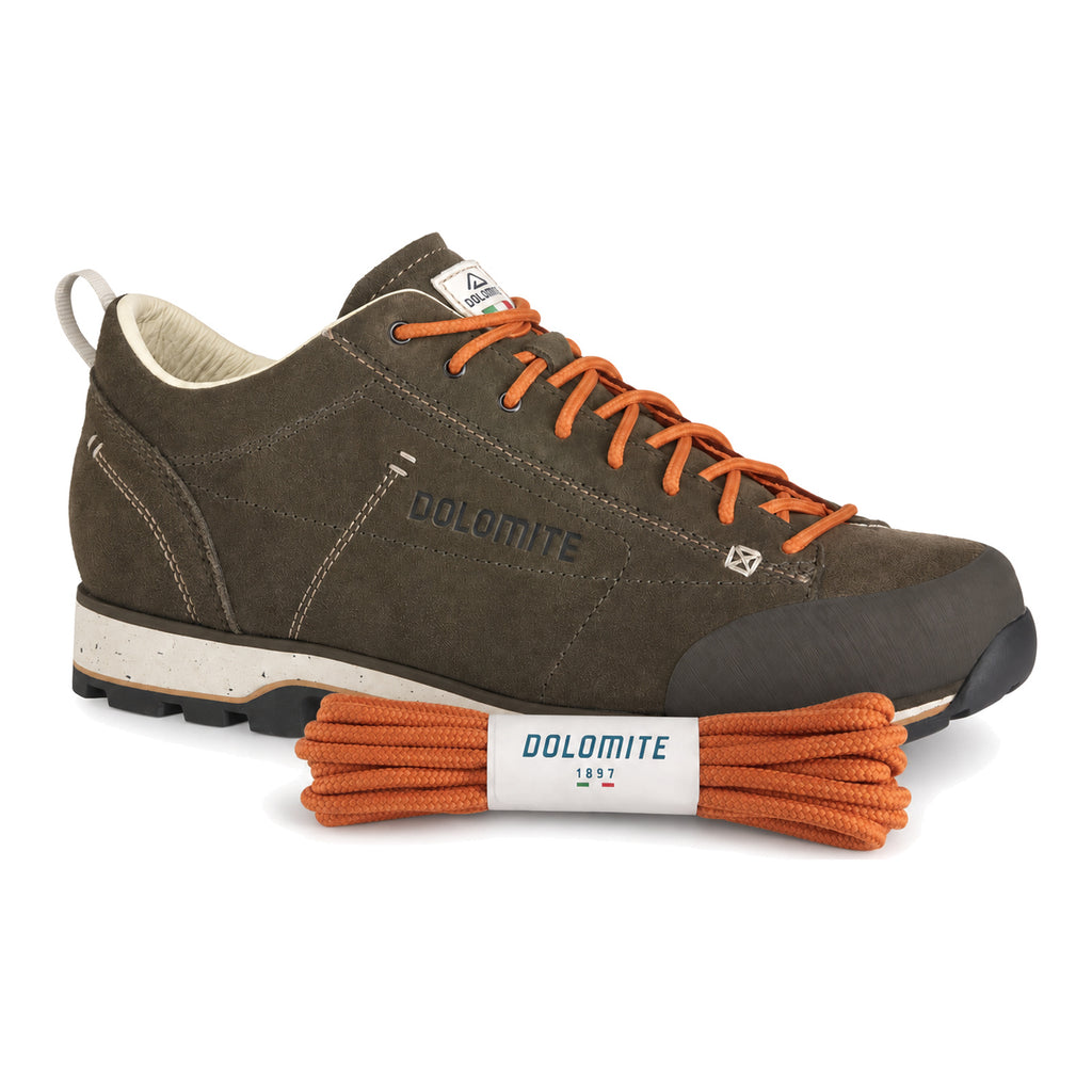 Pomarańczowy – dolomite sznurowadla pomaranczowy 03 but brazowy ciemny