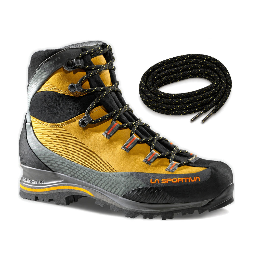 Czarno żółty / 170 cm – la sportiva mountain laces trango czarny zolty 170 cm 08 trango trk leather gtx