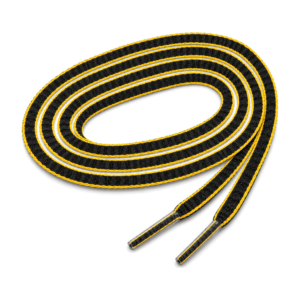 Czarno żółty / 107 cm, 132 cm – la sportiva mountain running laces czarny zolty 01 zdjecie glowne