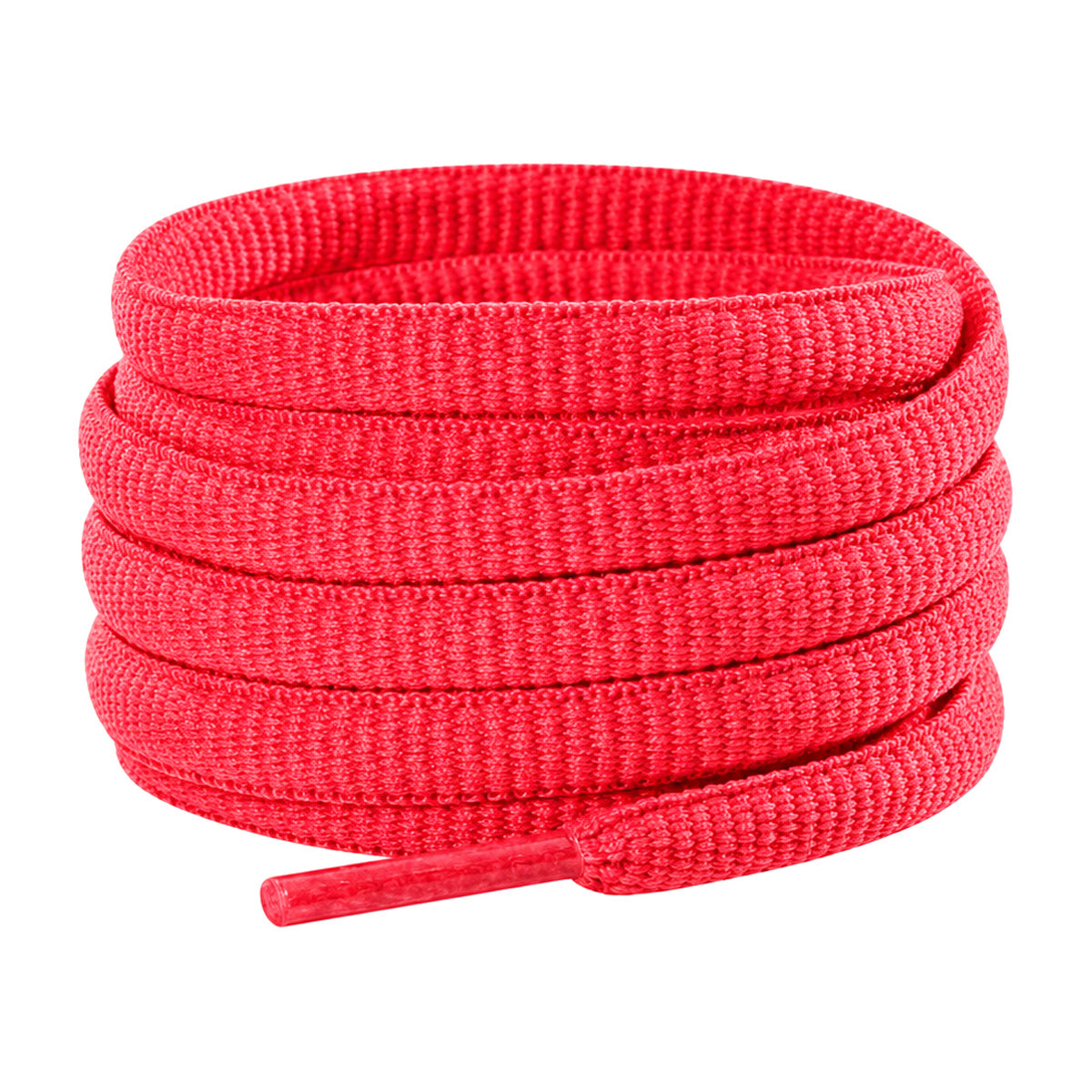 Czerwony neonowy – owalne sznurowadla polokragle buty do biegania czerwony neonowy 01 zdjecie glowne
