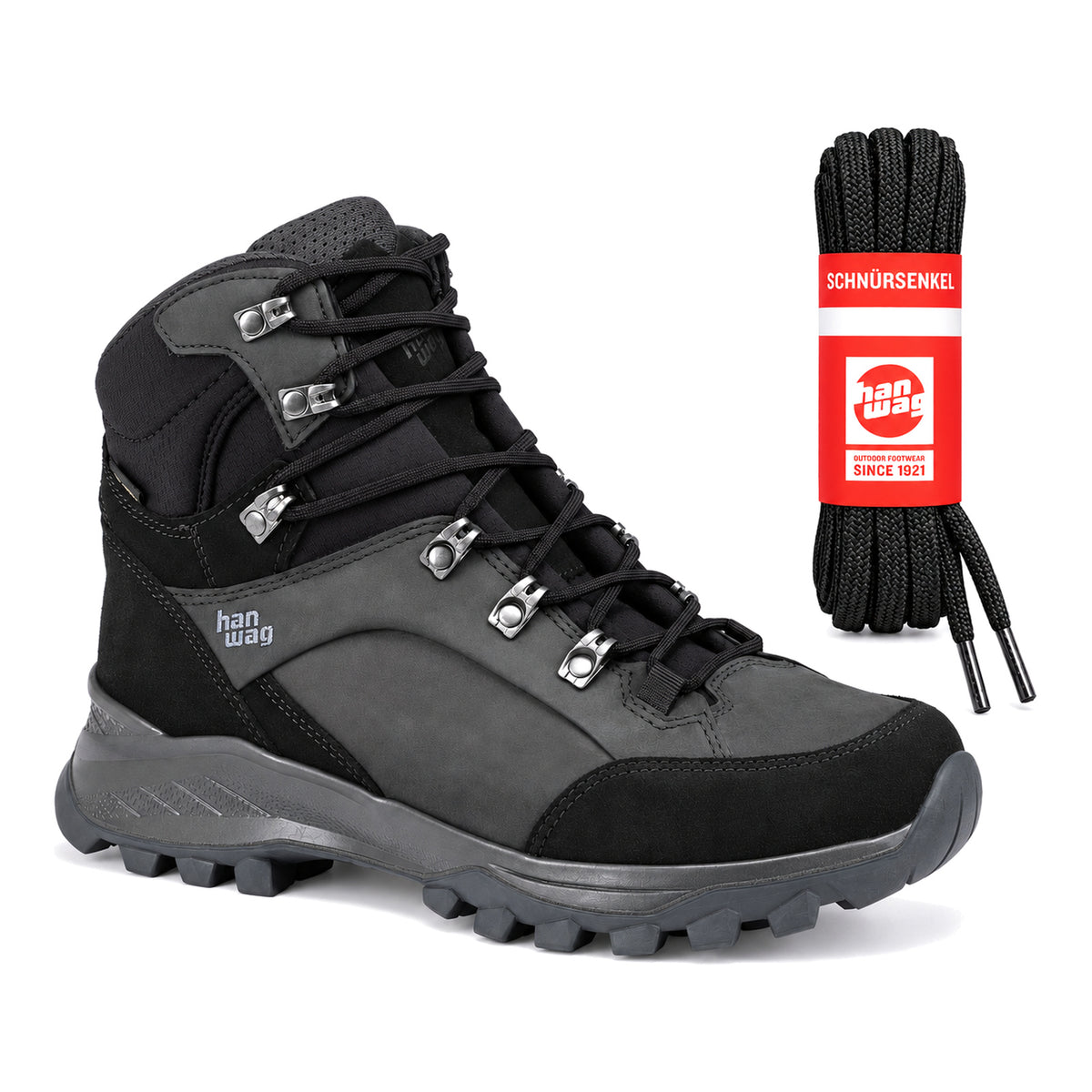 Czarny – sznurowadla hanwag czarny 04 but banks gtx