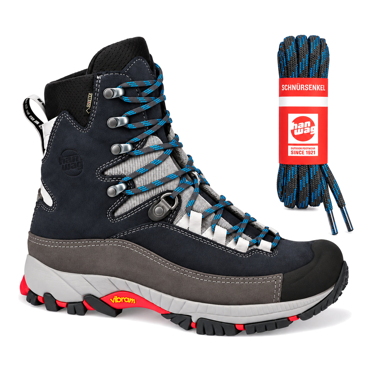 Szaro niebieski – sznurowadla hanwag szaro niebieski 04 but sky gtx