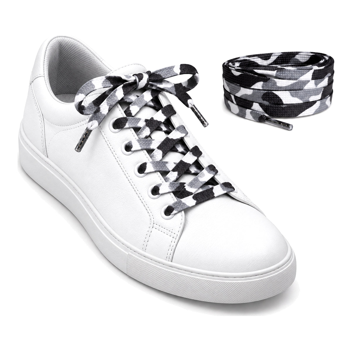 Moro biały – sznurowadla moro bialy 03 sneaker bialy